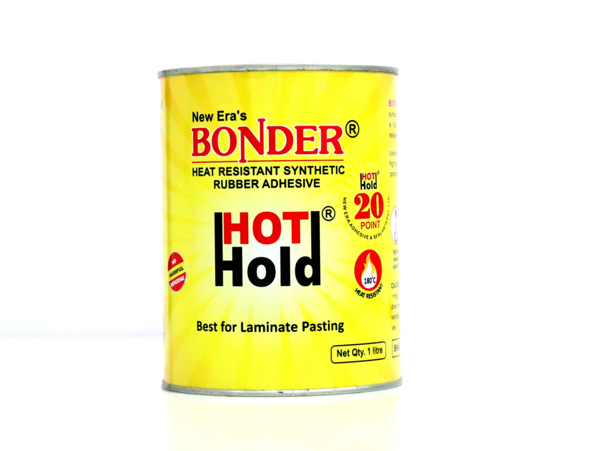 Bonder Hot-Hold Heat Resistant Synthetic Rubber Adhesive - 1 ltr Tin