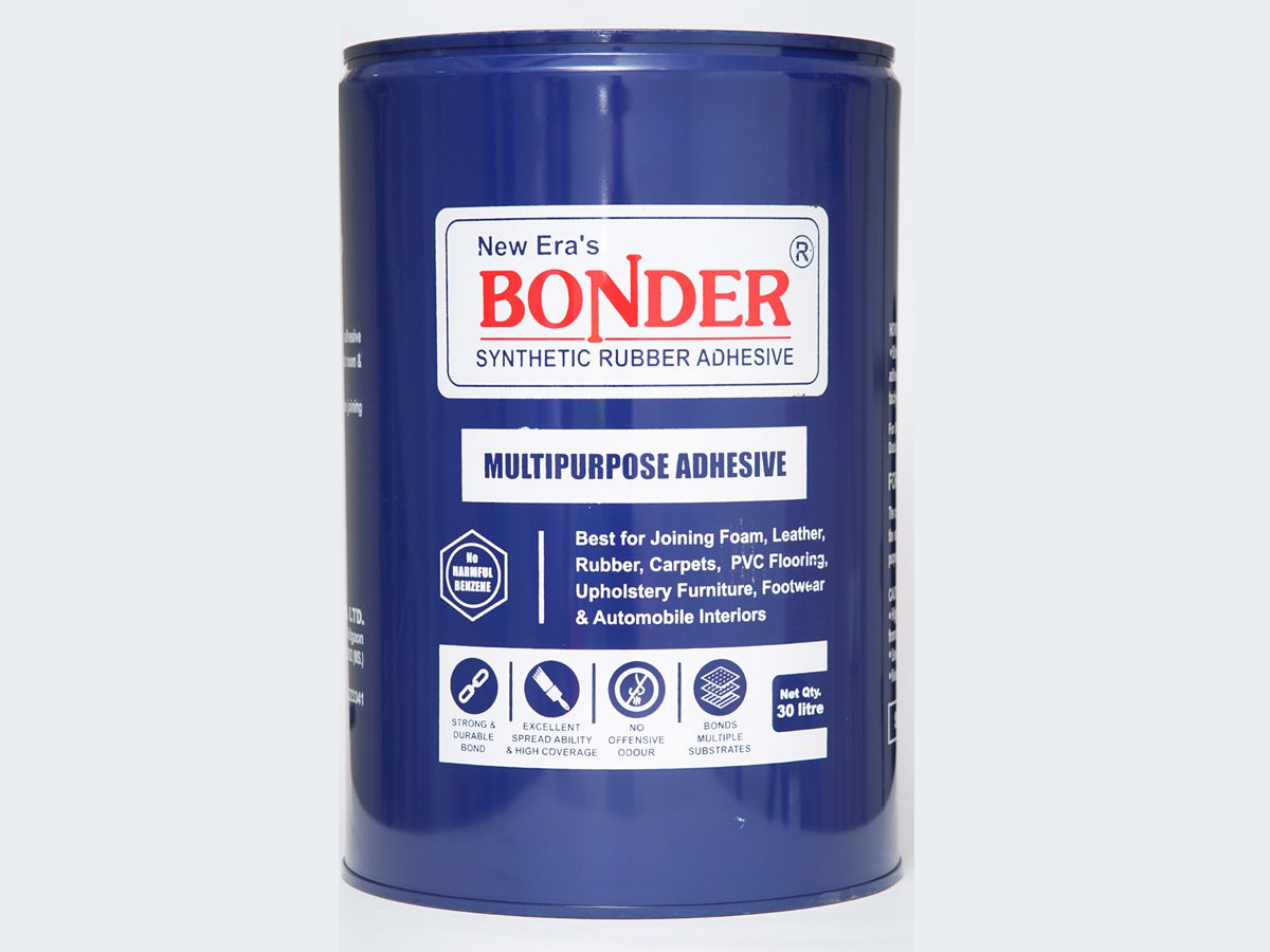 Bonder Multipurpose Synthetic Rubber Adhesive - 30 ltr Tin