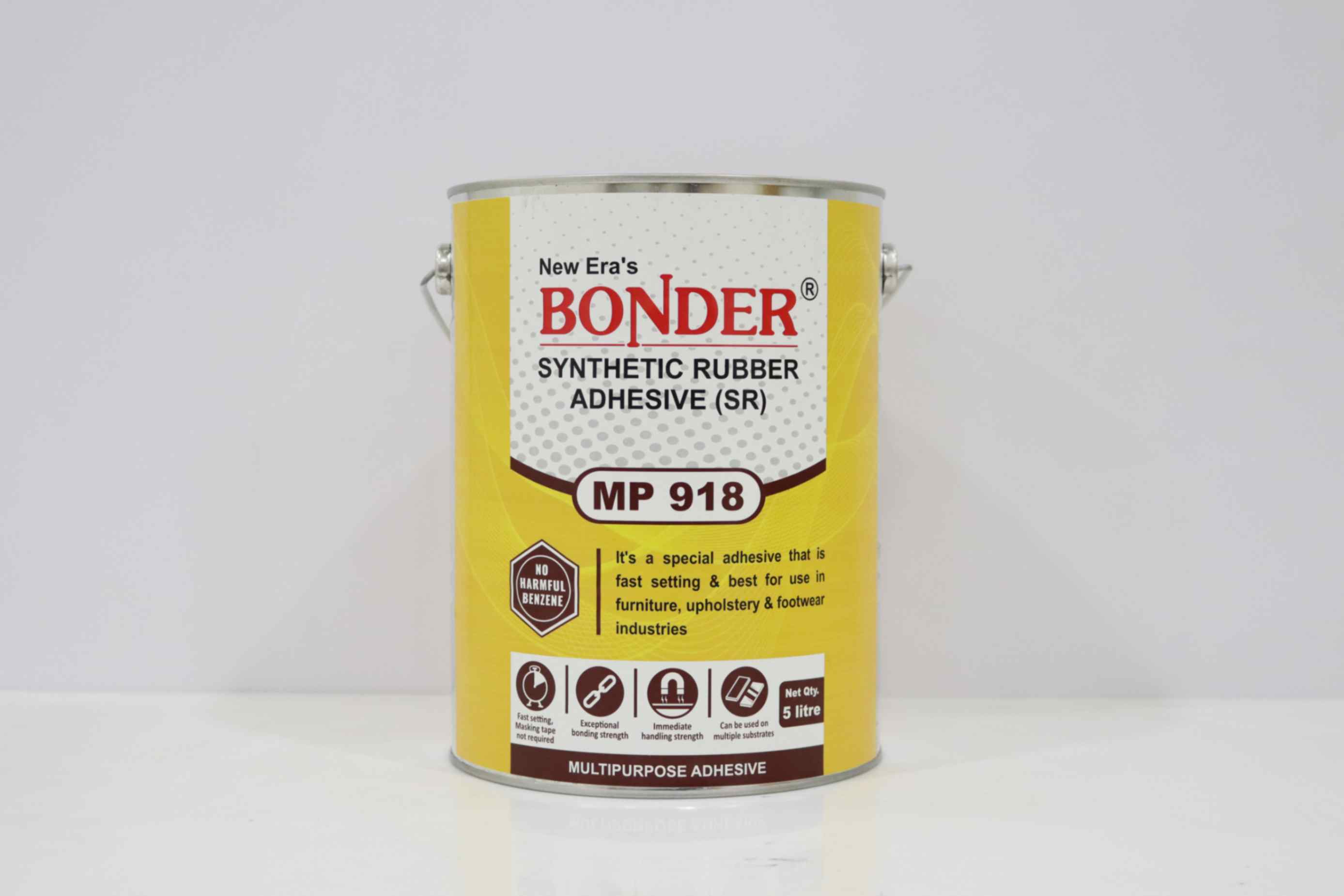 Bonder Synthetic Rubber Adhesive (SR) MP-918 - 5 ltr