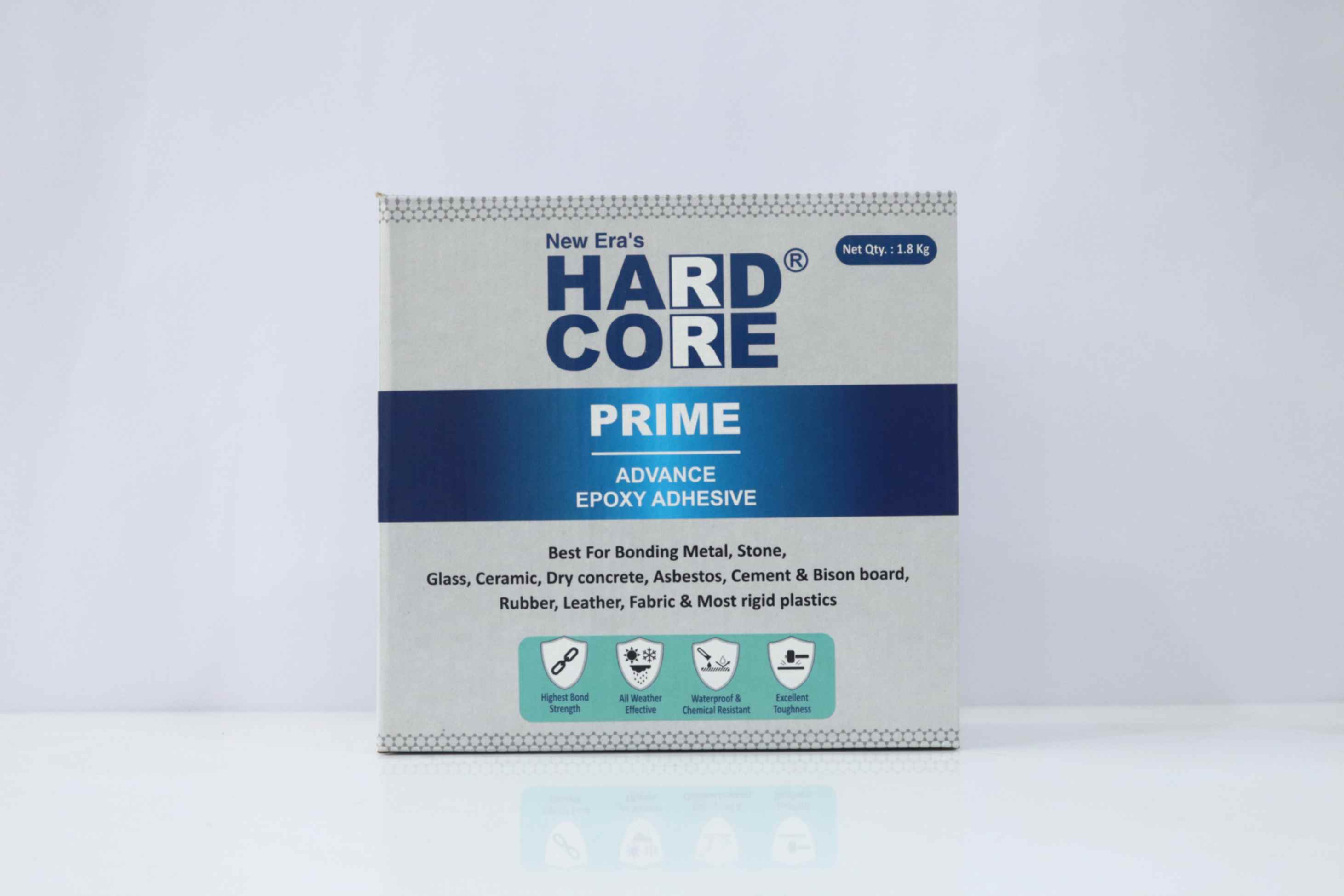 HardCore Prime Advance Epoxy Adhesive - 1.800 kg Palstic Jar Container