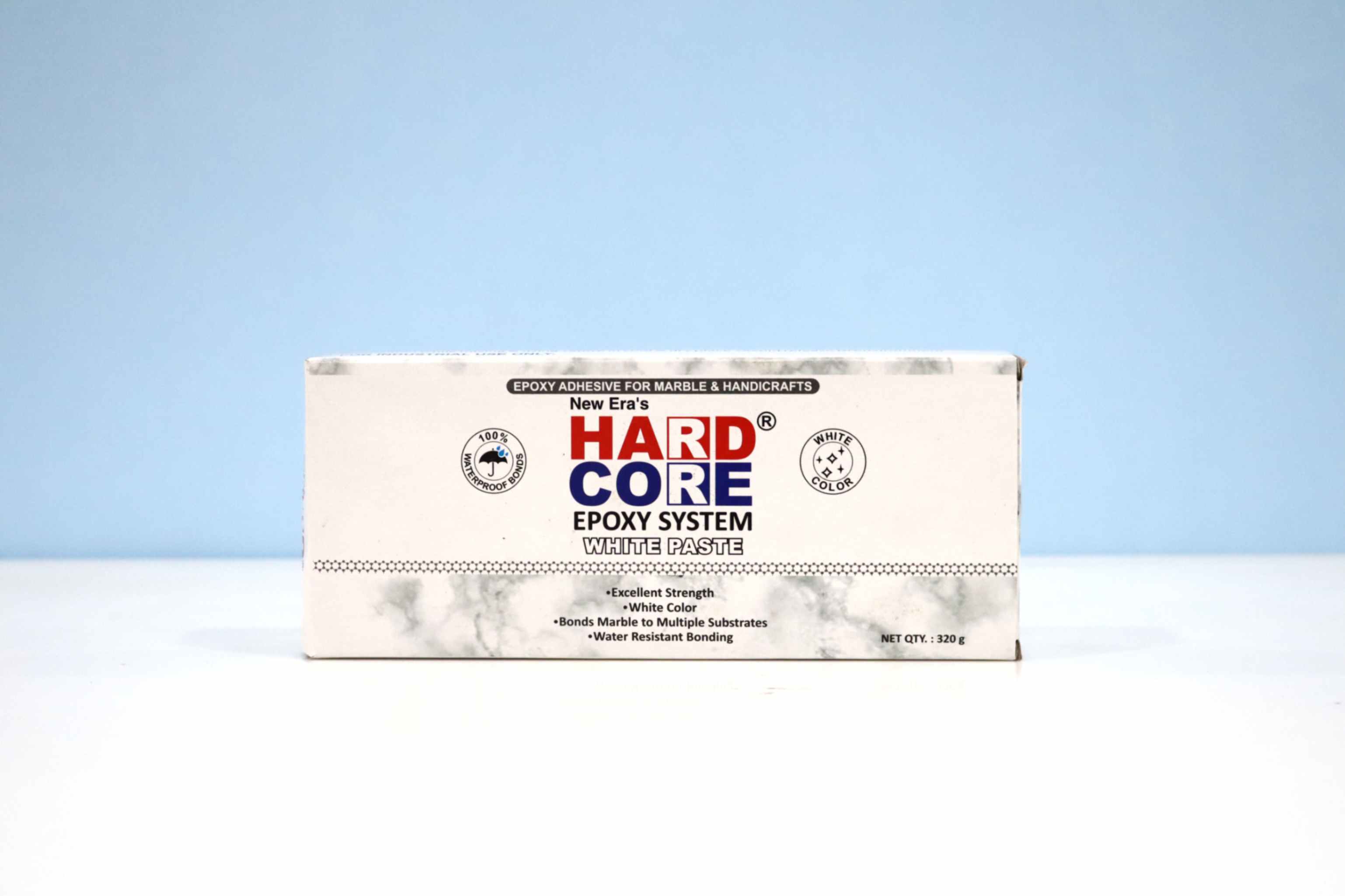 HardCore White Paste Epoxy Adhesive For Marble @ Handcrafts - 320 gm Tube