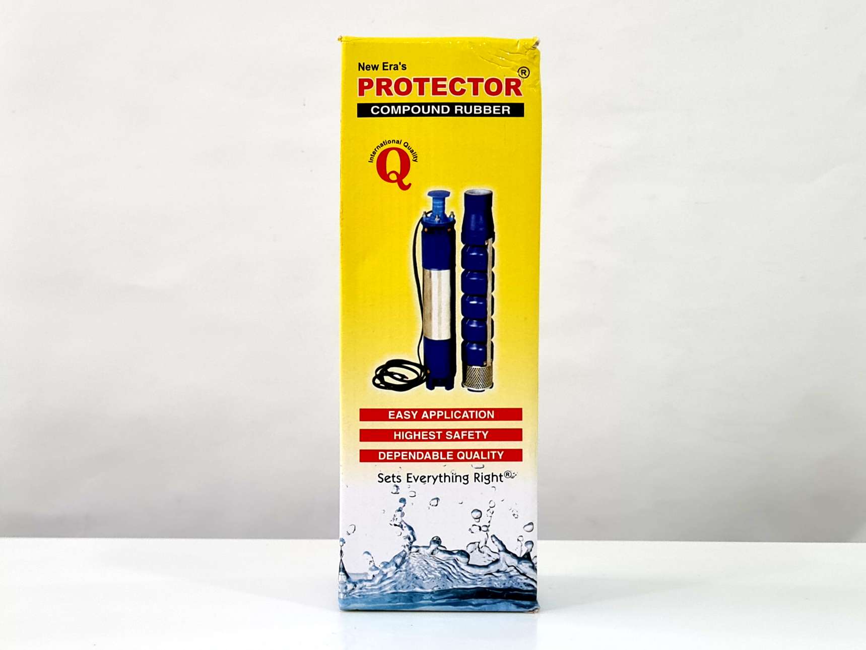 Protector Compound Rubber - 1 kg Black (Single Poly )